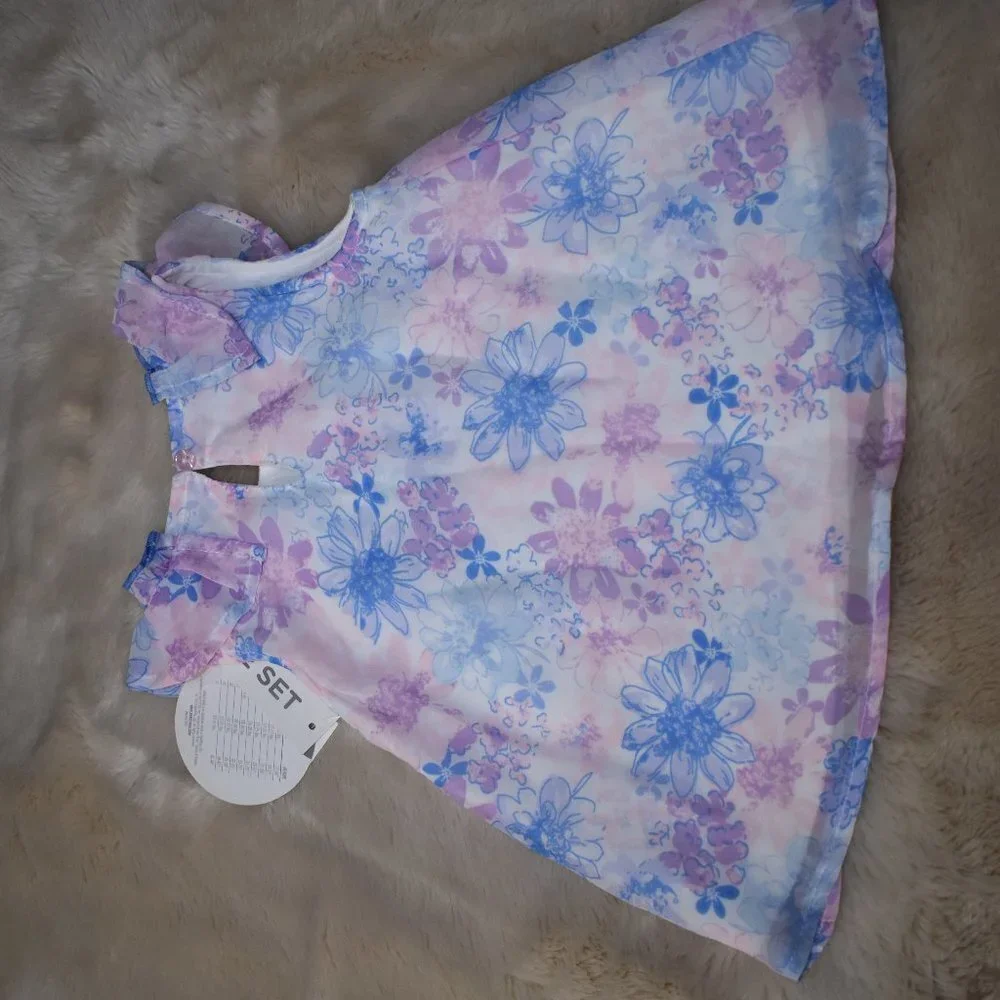 Koala Kids Floral Sleeveless Blouse